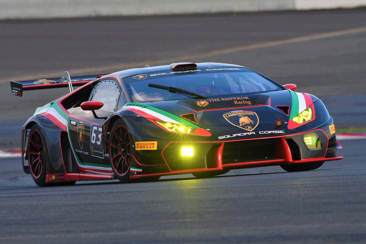 The Emperor Racing Team Official Test In Fuji International Speedway Lamborghini Huracan Gt3 Racing 63 Max Power Version The Emperor Racing Fighter Driver 金石 年弘 Toshihiro Kaneishi