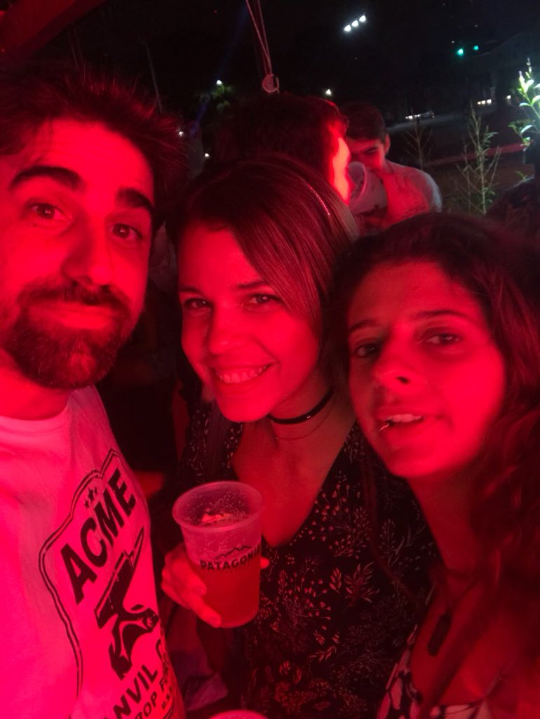 Una foto de anoche con el gran <a href="/mlertora/">Matías Lértora</a> en la apertura de <a href="/Williamsburg_BA/">Williamsburg BA</a> #LaInfanta