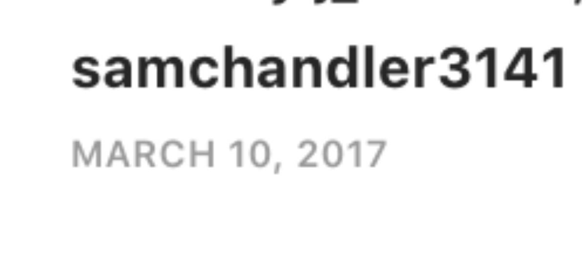 POTUSLenz's tweet photo. @Chandler_2018 @theOG_PC Interesting, because this time stamp proves that this photo was taken almost a year ago. #SamChandLIAR https://t.co/fMy1RVfWrq