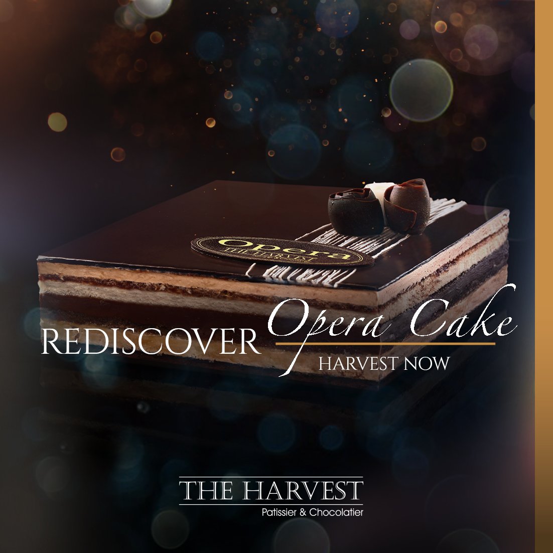 theharvestcakes's tweet photo. One of The Harvest signature cake crafted with espresso coffee cream, chocolate ganache, and coffee sponge. Mention your bestfriend you'd love to share an Opera cake
.
#TheHarvestCakes #TheOperaCake #OperaCake #WholeCakes #CakeforEvent https://t.co/lDZK7i9jdO