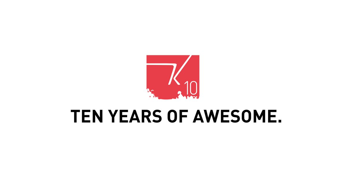 knapptimecreate's tweet image. In 2018, we're celebrating ten years of awesome!!