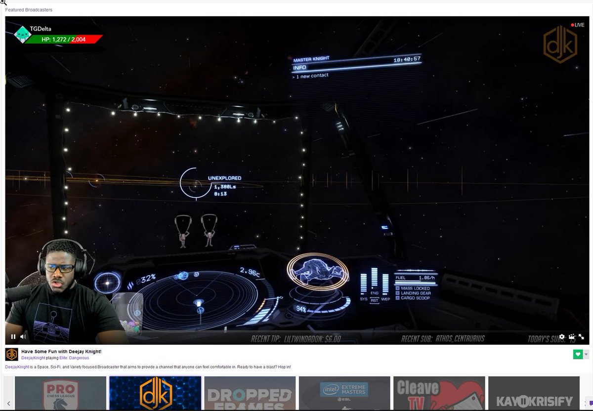 DeejayKnight's tweet photo. Today was AMAZING.
Spent the last day of #BlackHistoryMonth on the Front Page of @Twitch, playing the game I've streamed most to +4K viewers & had a BLAST.
RTs from the #KnightCorps and my favorite brands made it even better. Also? Less than 200 Twitter fam from 10K!
LOVE. π https://t.co/ZMDavQKnhy