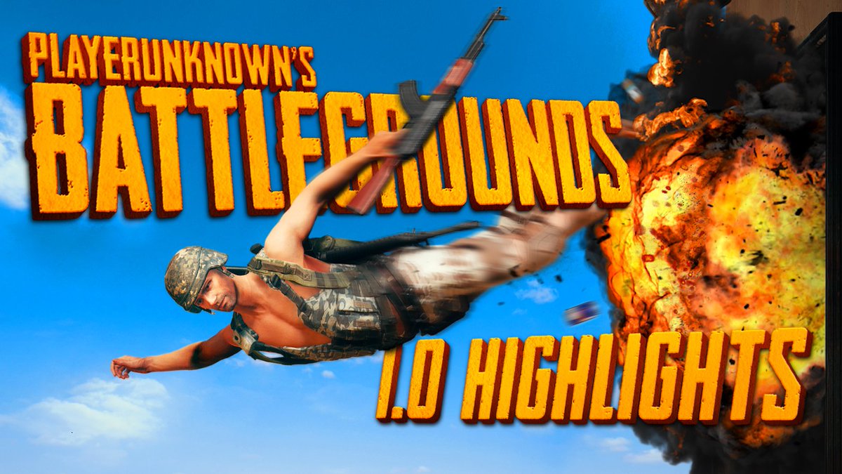 PUBG's tweet photo. Here is @Dearsomeone back at it again with more of the best... and worst highlights from PUBG 1.0. #ThisIsBattleRoyale https://t.co/D8YEtgbyMf https://t.co/dFBmGFhftJ