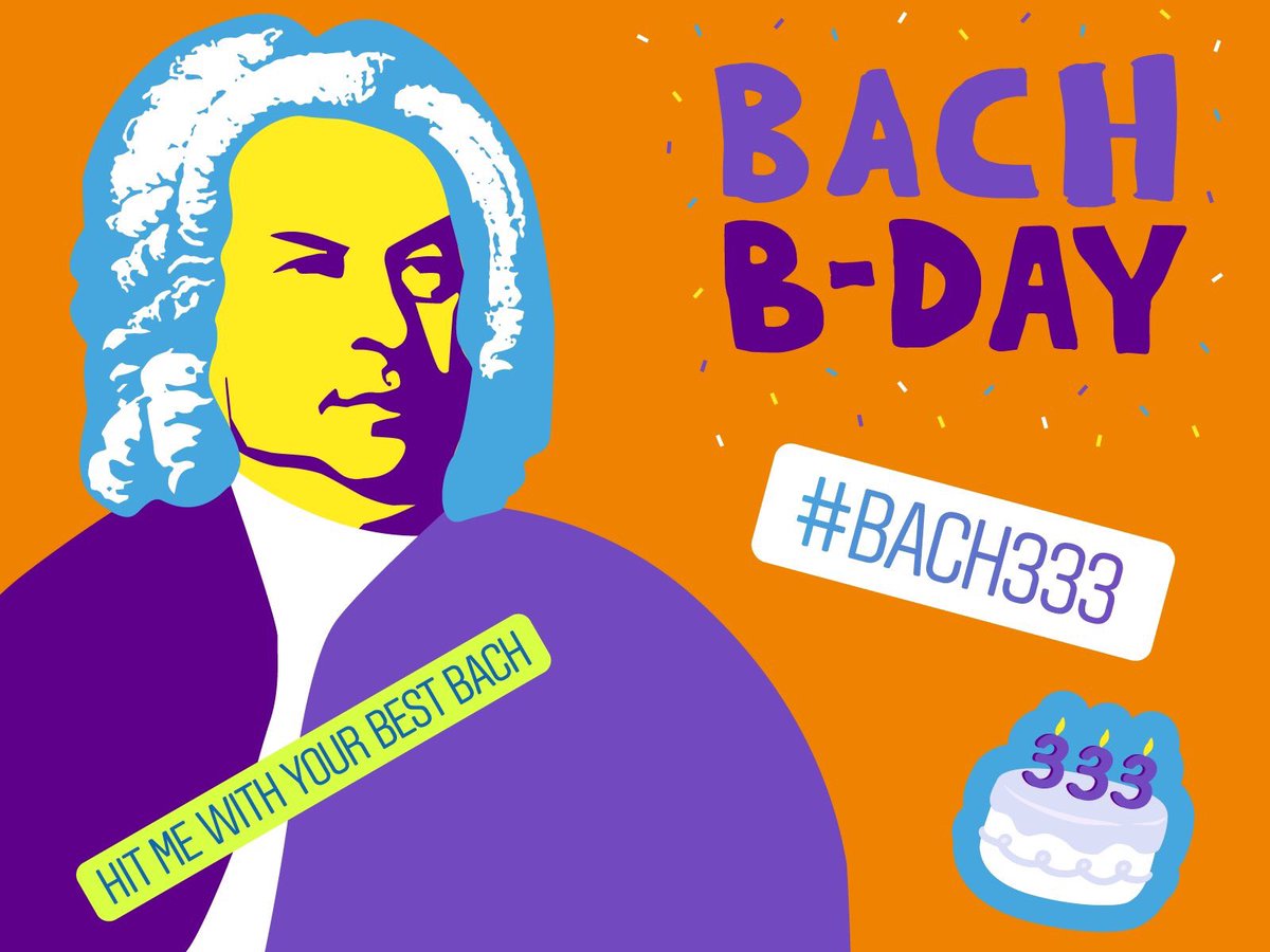 Hit me with your best Bach #Bach333 <a href="/WQXR/">WQXR Classical</a>