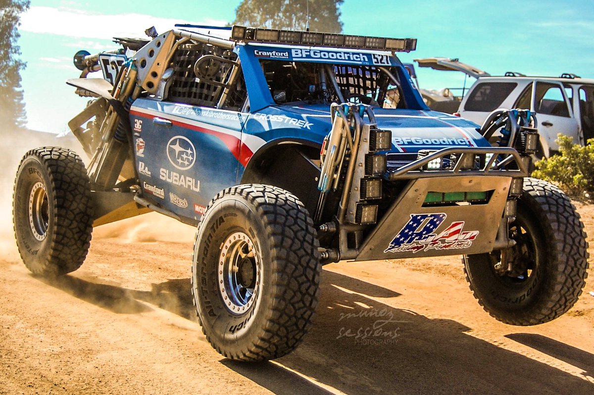 GrabowskiRacing's tweet photo. Thanks for tagging us in this rad shot! @osvaldo_munoz_ 🤟🏼 | Sponsors: @CrawfordMotors @subaru_usa  @BFGoodrichTires @kingshocks @MotulUSA @TerribleHerbst @HerbstSmithFab @JEPistons1 @JetHot #proamracing #crosstrekdesertracer #suburro #grabowskibrothersracing https://t.co/mDhW5sUmJe