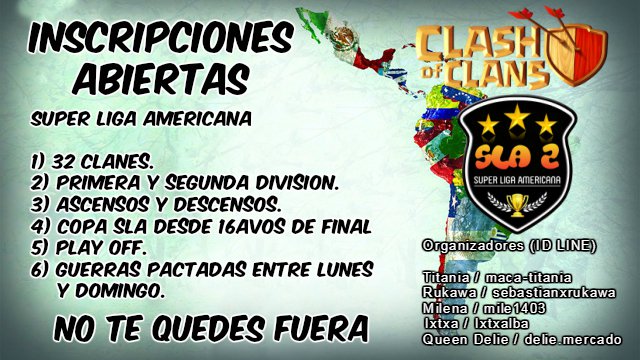 <a href="/ClashofClansESC/">Clash of Clans ES</a> <a href="/CREAMCOC/">COC CREAM</a> <a href="/ClanBocaSeca/">LosBocaSeca-war clan-</a> <a href="/G0LDEN_MEMBERS/">GOLDEN MEMBERS</a> <a href="/ToqueDeQuedaCOC/">Toque De Queda 🐺</a> <a href="/TeamLegacyRD/">#TeamLegacyRD</a> <a href="/coc_assassin/">Assassin Hunter</a> <a href="/ClanRockChile/">Clan Rock Chile</a> <a href="/CHILEsnFrontera/">CHILEsnFrontera</a> <a href="/los_colibris/">Los colibrís</a> <a href="/EstrategiasCoC/">Estrategias COC</a> <a href="/KiraShinigami17/">KiraYT💀</a> @Kahory_14 <a href="/ZolokOficial/">Código: ZOLOKO</a> <a href="/CSVBeta/">CSV BETA</a> <a href="/superonfir3/">super</a> <a href="/VenezuelaClan/">Clan Venezuela</a> <a href="/BadGirlsCoc/">BAD⚡GIRLS</a>