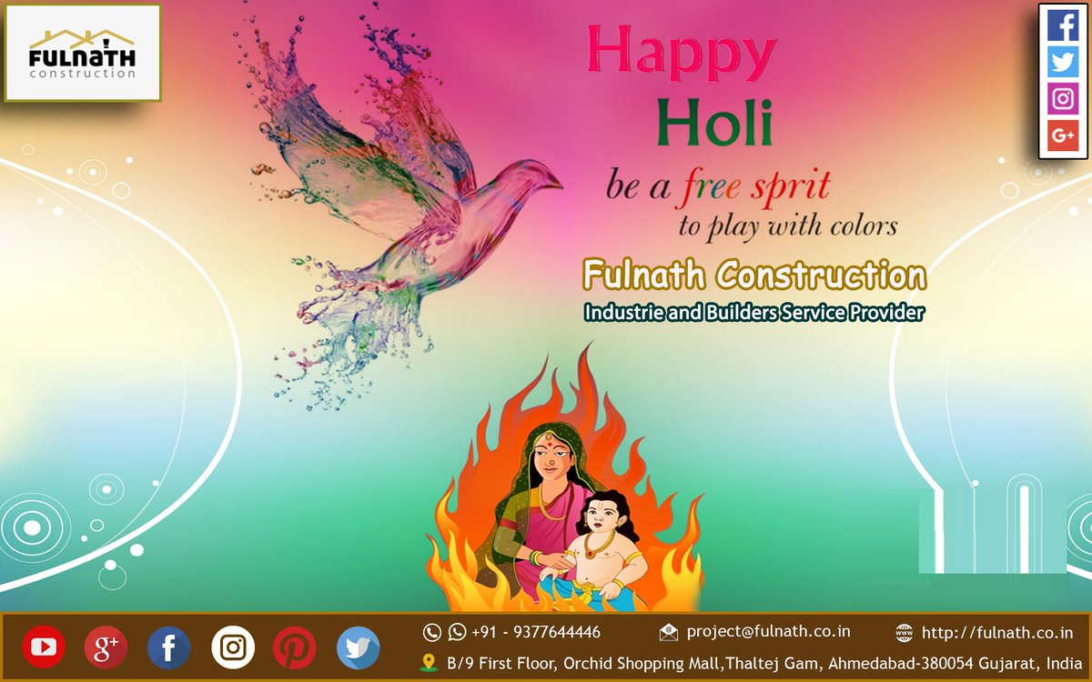 FulnathC's tweet photo. Wish you Holika Dahan & Happy #Holi
#EpoxyFlooring,#PUCoating,#FloorProtectiveCoating,#DecorativeCoating,#PolymerGrouting,#PUGrouting,#EpoxyGrouting,#Waterproofing
B/9 First Floor, Orchid Shopping Mall,
B/h Govardhan Party Plot, Thaltej Gam, A'bad.
9377644446
Girish Bhadarka https://t.co/cPzgvneF2O