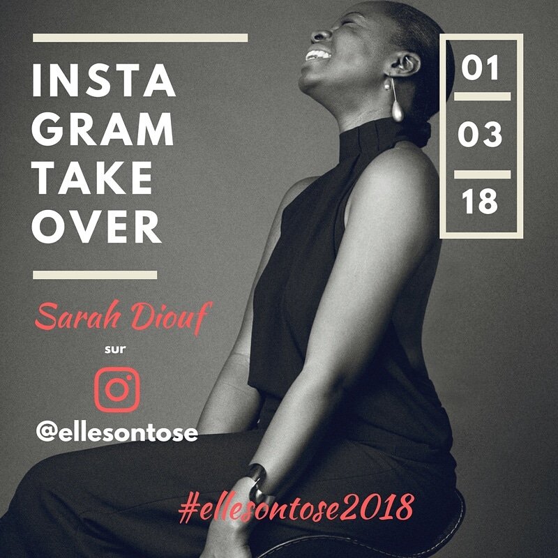ellesontose's tweet photo. Nous sommes ravies de vous présenter notre première invitée #ellesontose2018.
Dites bonjour à la créative et talentueuse @SarahDiouf.
Elle sera en takeover les 24 prochaines heures depuis #dakar. On vous fera quelques feedback ici si vous n'êtes pas sur Instagram. #8mars https://t.co/gzXKd9QYEk