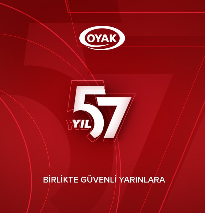 Kuruluşumuzun 57. yılında, hep birlikte nice güvenli ve sağlam yarınlara…