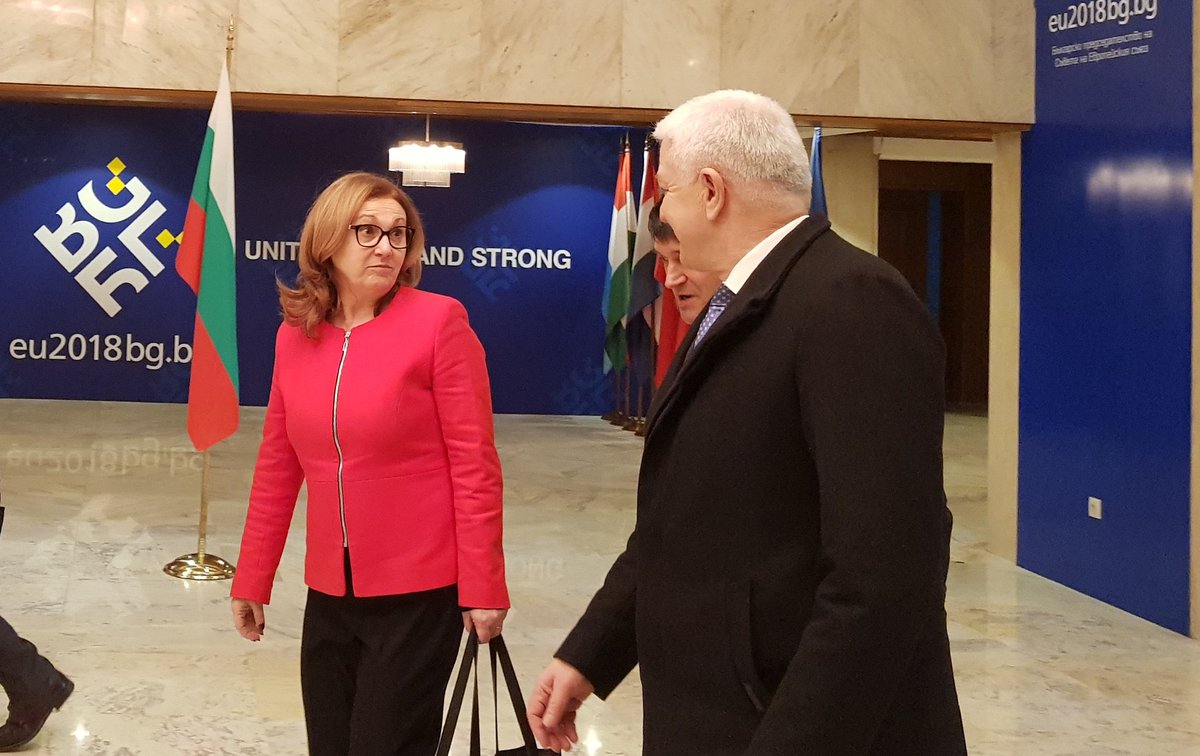 MeGovernment's tweet photo. Prime Minister of #Montenegro Duško Marković is in #Sofia to meet w/ @BoykoBorissov, @JunckerEU, @FedericaMog, @JHahnEU, and other #WesternBalkans leaders @avucic, @HashimThaciRKS, @ediramaal and @Zoran_Zaev. @EU2018BG @me4eu #eunear https://t.co/iC2WgtY0gv