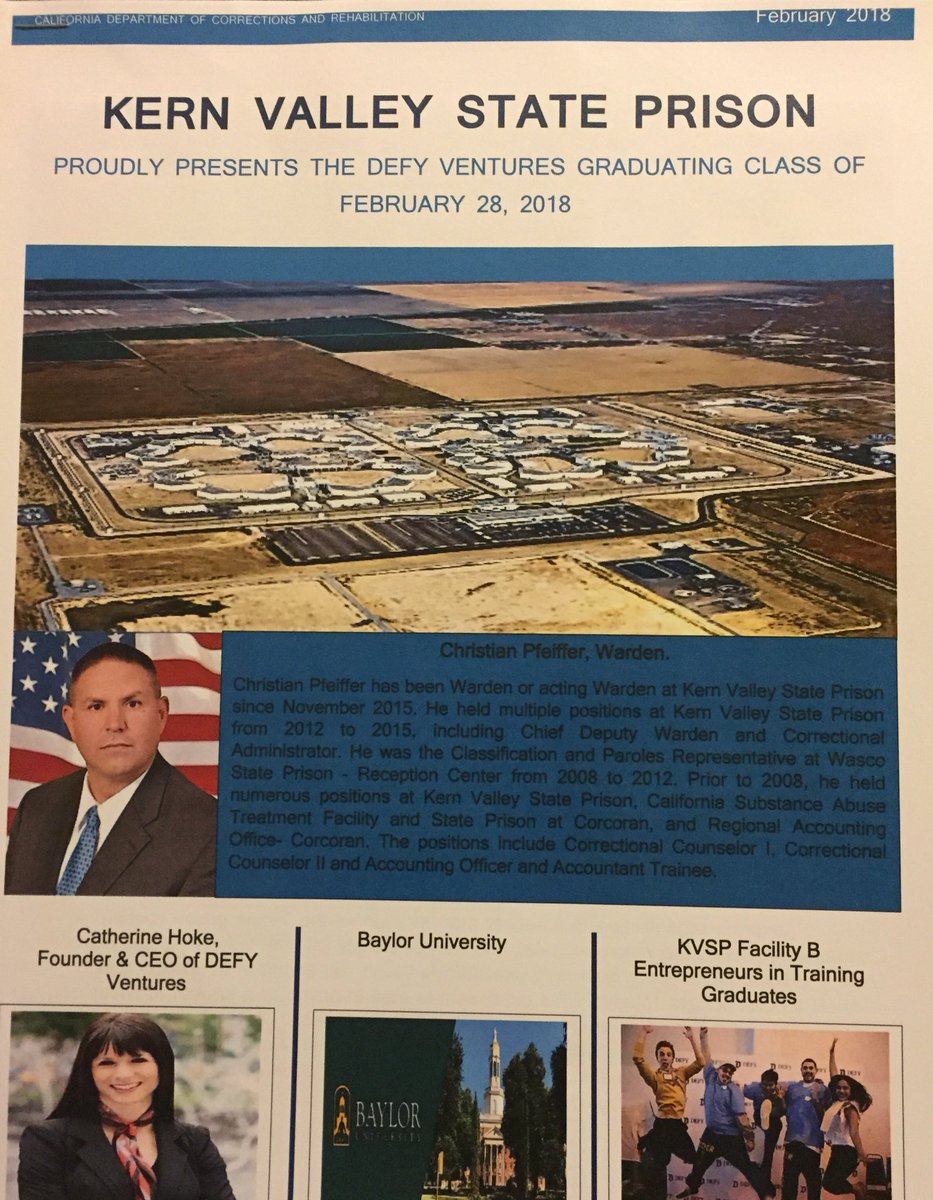svetlanainla's tweet image. Completely exhausted but extremely humbled &amp;amp; grateful for being able to mentor &amp;amp; attend the Graduating class at the Kern Valley State Prison today. This much needed program by @DefyVentures helps transform lives &amp;amp; restores hope in humanity #transformyourhustle