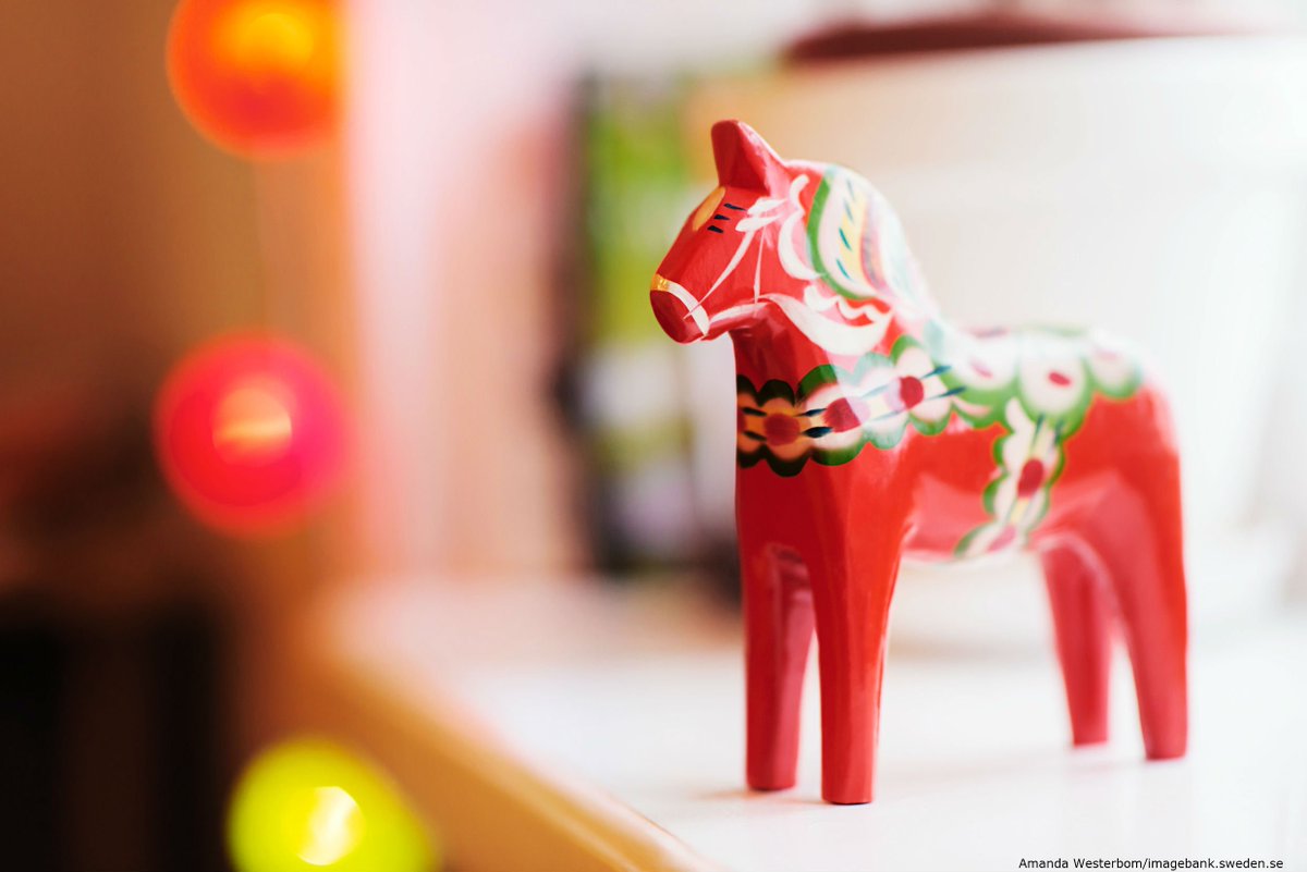Good morning! To welcome March, we give you the Dala horse. Probably the most Swedish souvenir in the world.