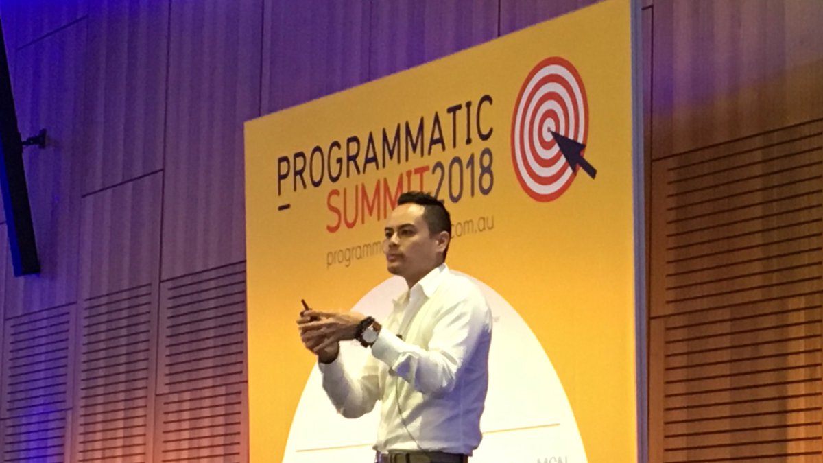 IABAustralia's tweet photo. A truly inspiring and insightful presentation by @nikosacuna of @sizmek https://t.co/7xgq9Nliqo