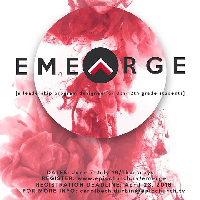 SHFTstudents's tweet photo. LEARN • BUILD • LEAD
If you are a 9-12th grader and you are interested in BECOMING A LEADER WORTH FOLLOWING... the Emerge program is for you.
Info meeting:
Sunday, March 4th @ 4:15pm.
Register at https://t.co/mkInqda1ob. https://t.co/K6RqYKpxfs https://t.co/9tt7v4oJbU