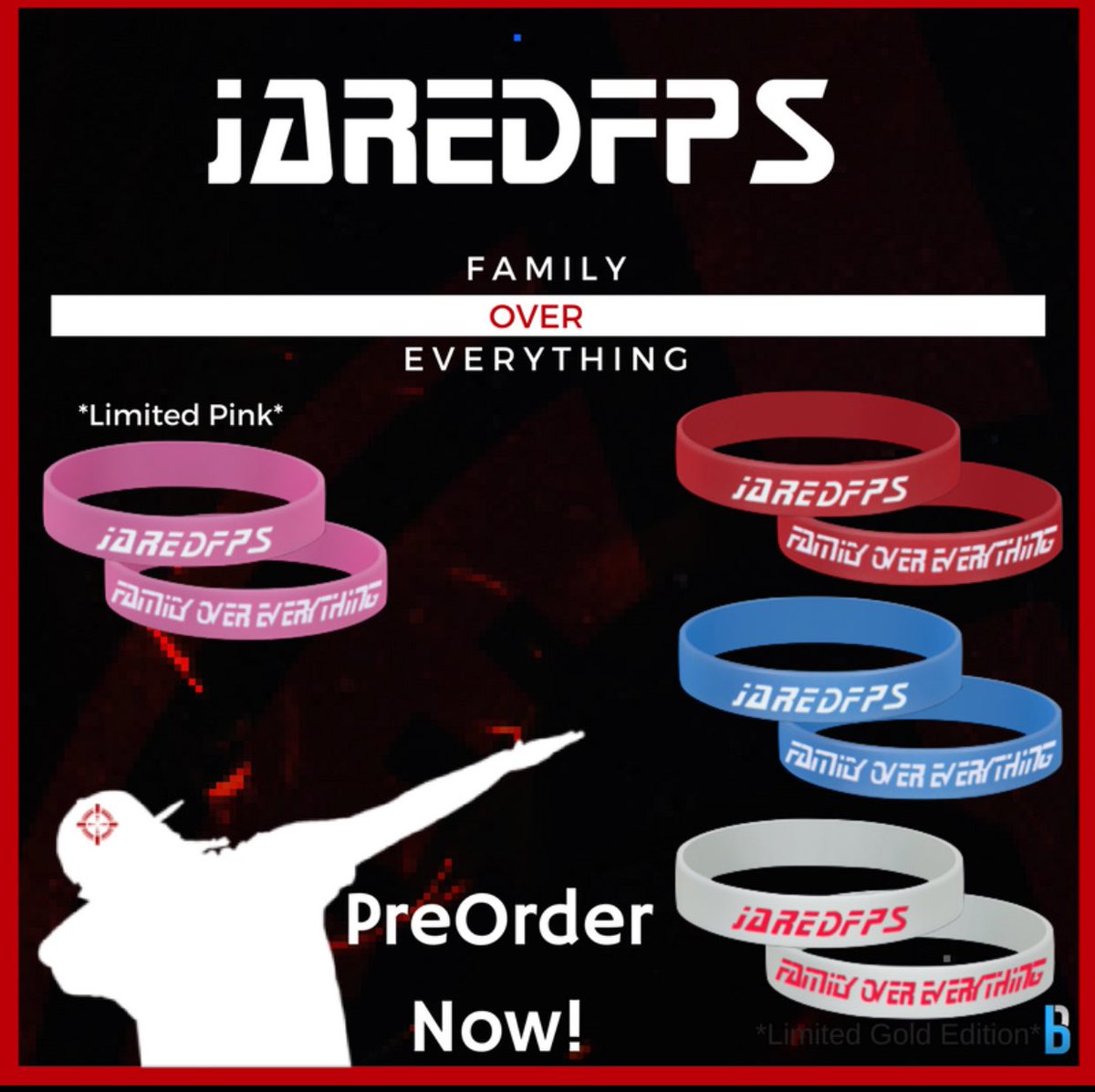 JaredFPS's tweet photo. 🔥🔥🔥🔥🔥

New BBand Alert
“Family over Everything”
Get yours today
 
https://t.co/LntvB0UI47 https://t.co/4ePVm8qJRQ