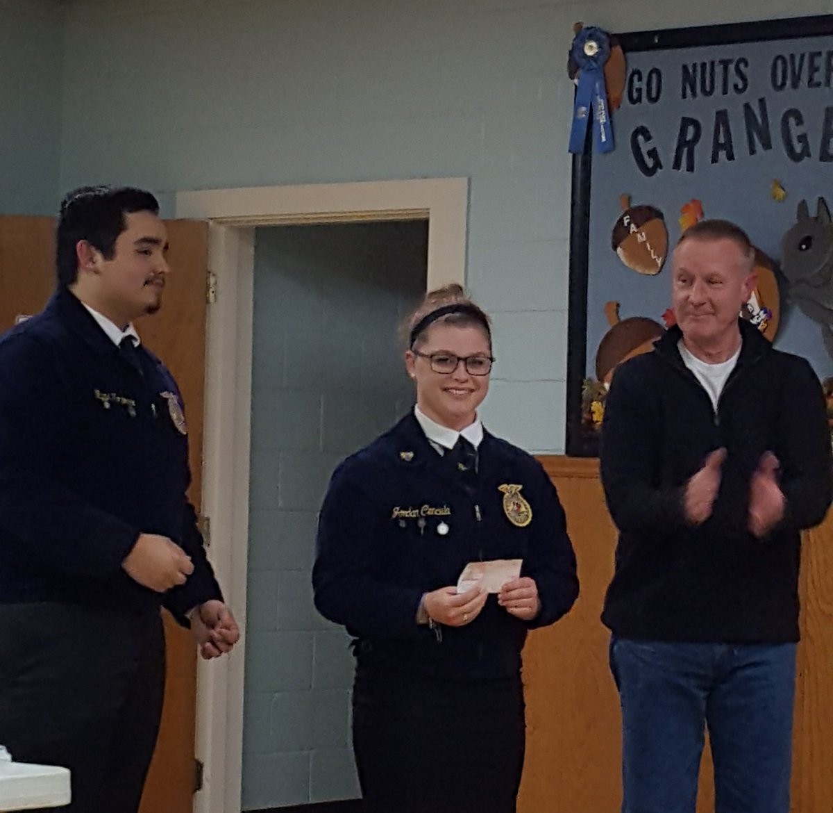 linganoreffa's tweet photo. Linganore FFA members present program at New Market Grange Meeting tonight! 
#FCPSCTE
#TEACHAG
#LHSAG https://t.co/jxeGQI0rQH