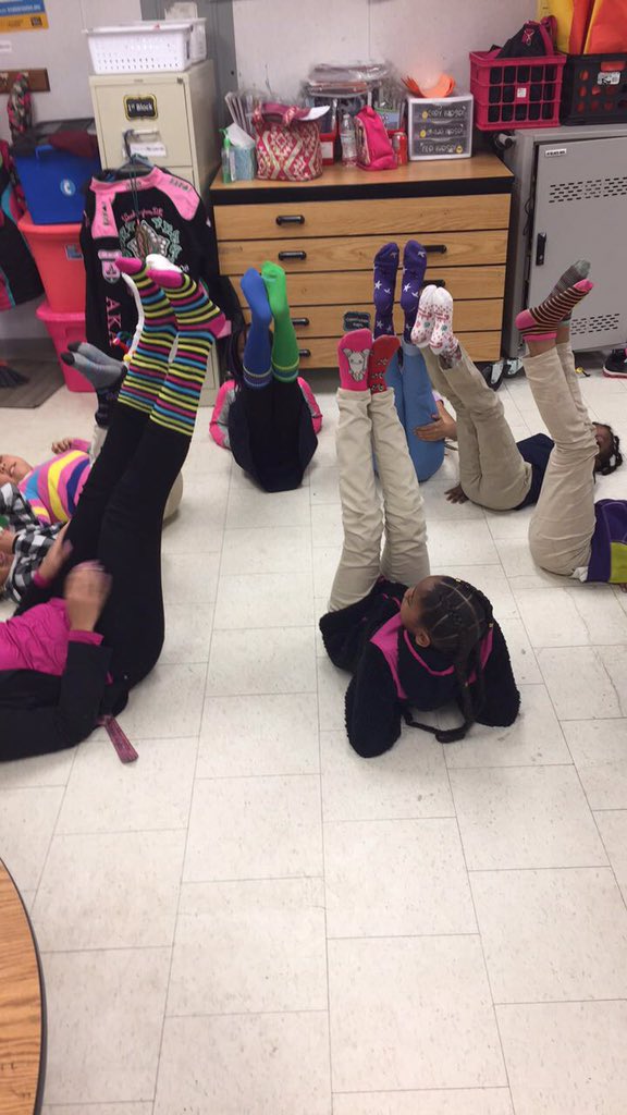 BWMsWhite's tweet photo. Well it was wacky sock day! https://t.co/sC6yhYfxum