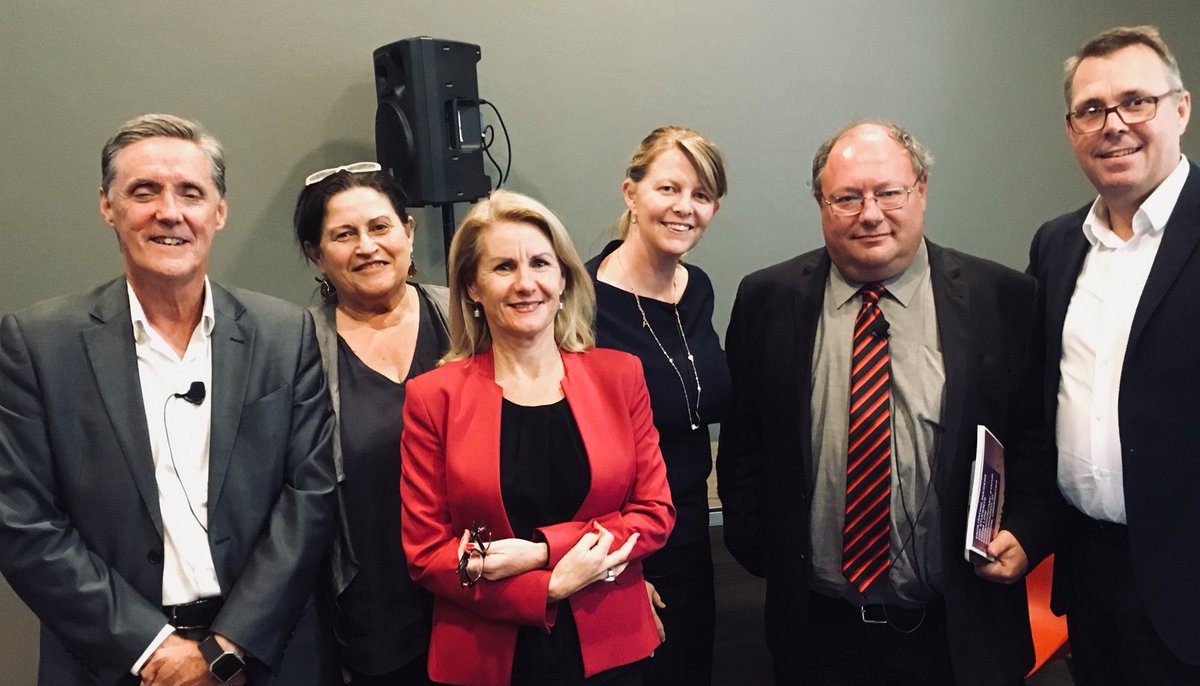 lm_pollard's tweet photo. Thank you to @johnnodvc @MarciaDevlin @JonPowles, Andrew Taggart and our Chair Jill Milroy for yesterday’s panel session discussing regional and remote student success #UAConf2018 #ncsehe https://t.co/1BrlE7xjT1
