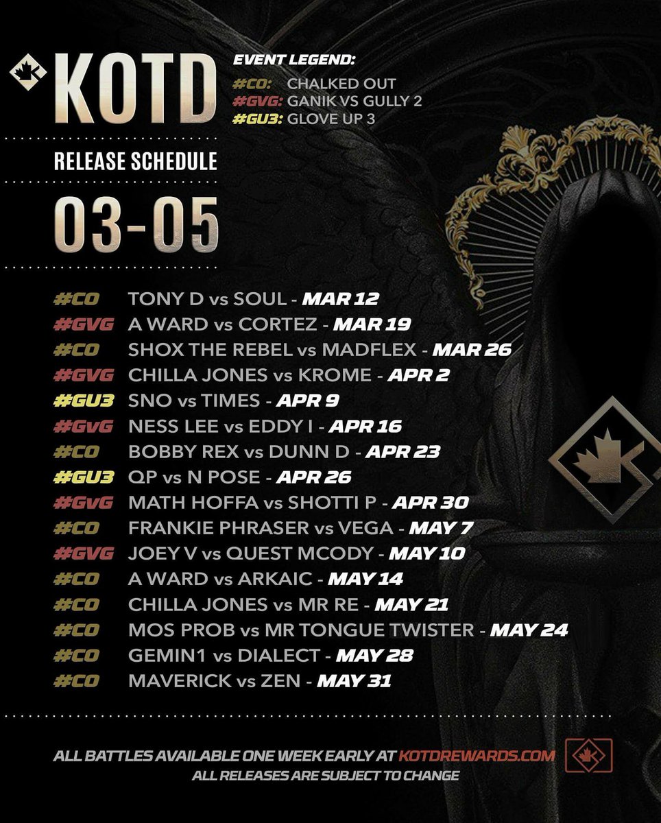 mcdunnd's tweet image. My battle against @bigbobbyrex drops April 23rd on the @KingOfTheDot page. #dunnd #bobbyrex #kotd #chalkedout