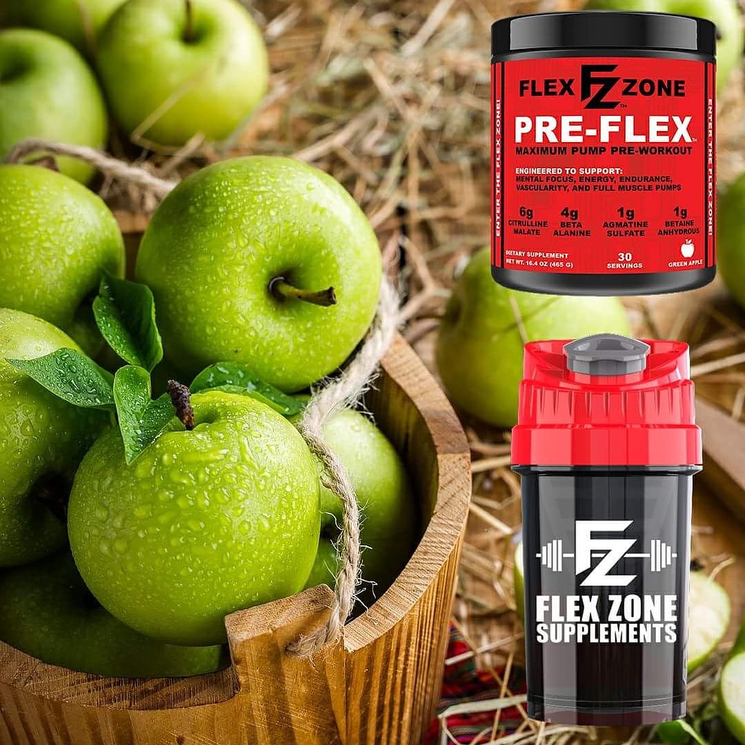 FlexZoneSupps's tweet photo. 🍏Try the refreshing taste of Green Apple Pre-Flex today. 
➡️https://t.co/7mYEkCcTK9⬅️
🏋️‍♂️ Did we mention the Same Great Formulation mixes even better in our Cyclone Shaker Cup? 🤔🤔
#ThirstyThursday #EnterTheFlexZone #PreWorkout https://t.co/Y9e0S2Mhm2