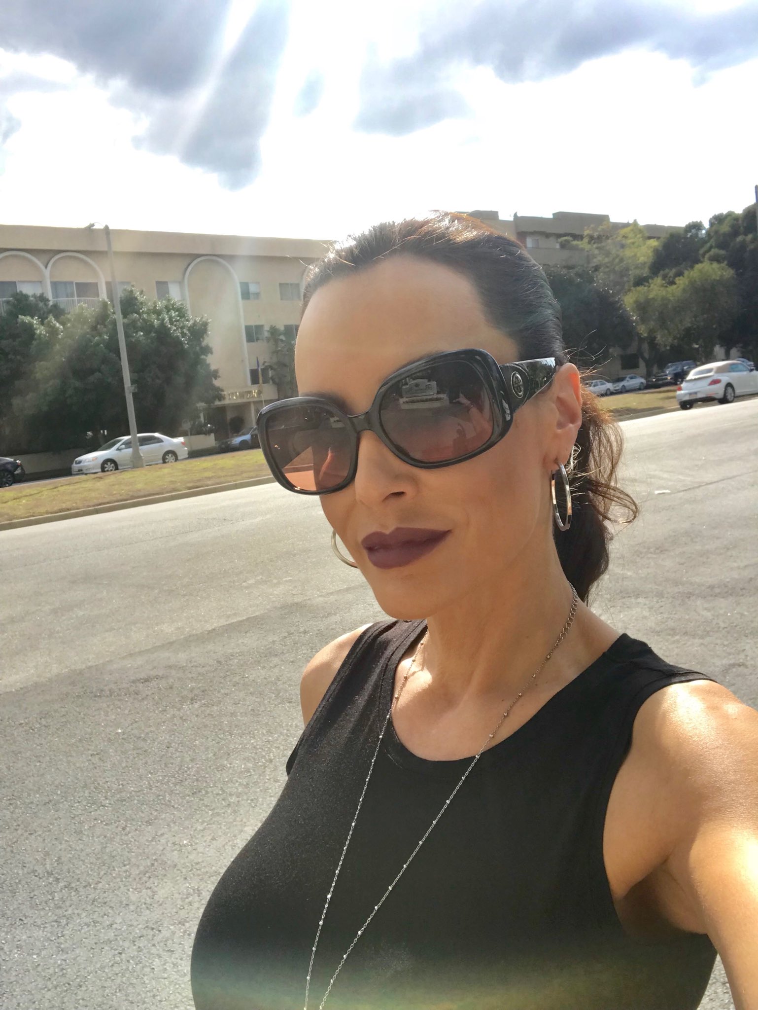 Tw Pornstars Lisa Ann Twitter Another Selfie From Today Am