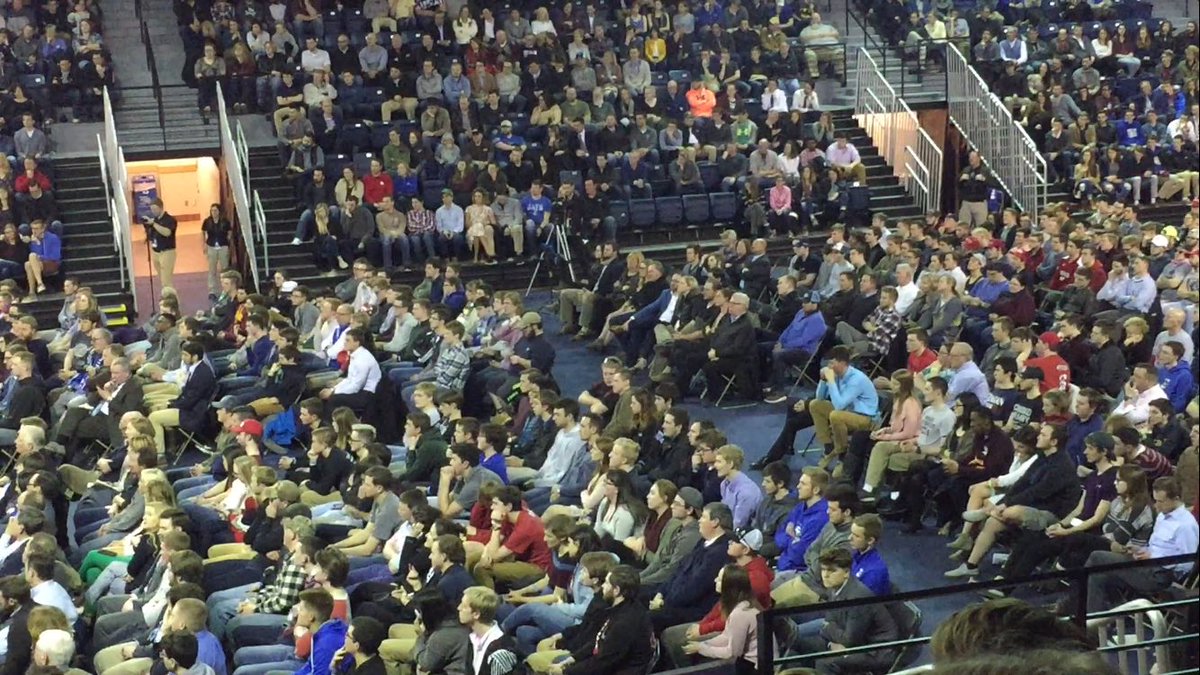 <a href="/TPUSA_Creighton/">TPUSA at Creighton🐦</a> congratulations to our friends at TPUSA Creighton on a great turnout for their <a href="/benshapiro/">Ben Shapiro</a> debate! Great crowd! Great speech!