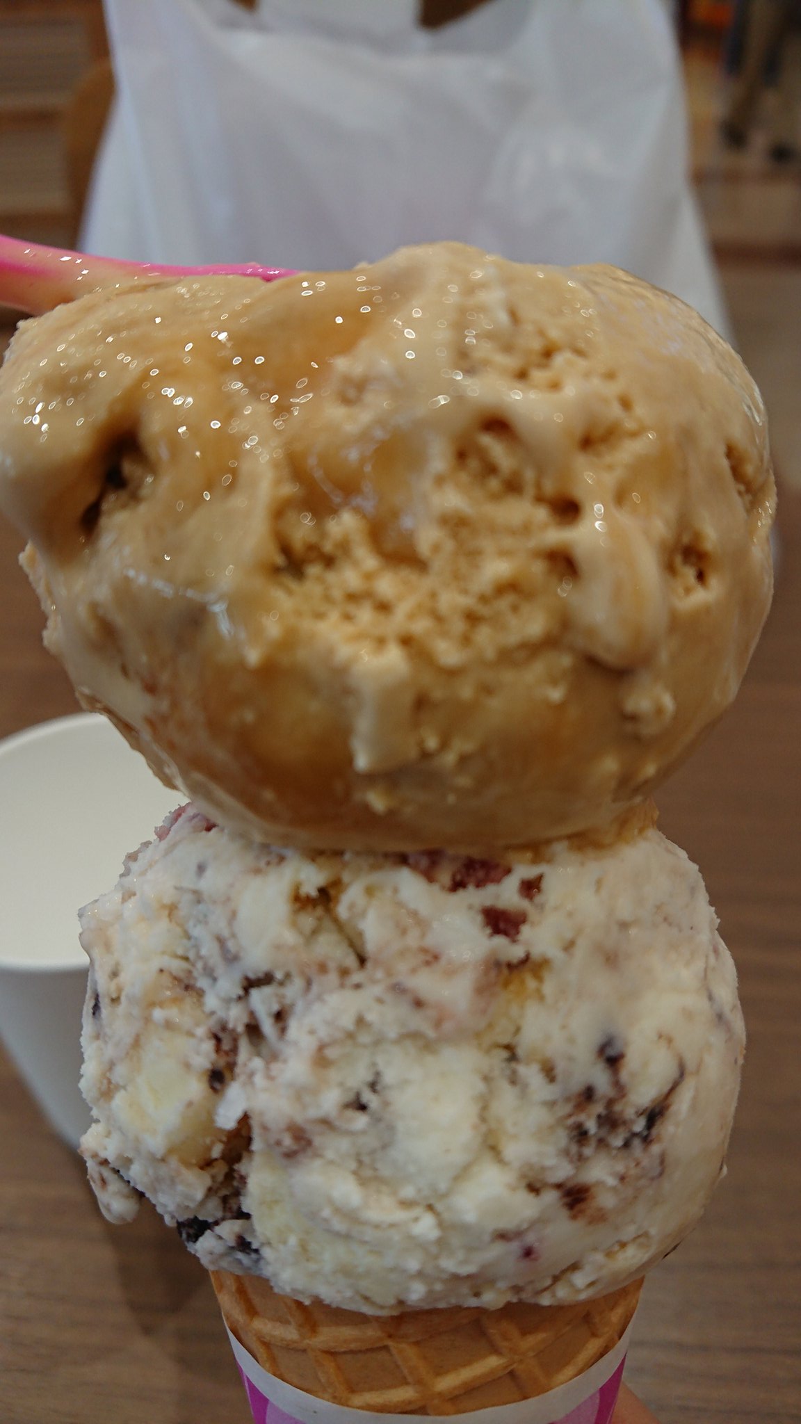 タカマサ似顔絵 on Twitter "3月1日は サーティワン の日！ ダブルが31オフ！ スモールダブル