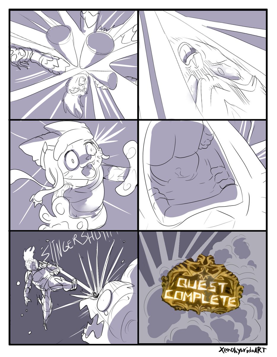 XenoHybridaArt's tweet photo. ~ A request from @bluejuicyjuice12 a silly sketchy comic about his first fight with Nergigante been similar to Vegeta Vs. Jiren
#nergigante #dbz #vegeta #Hunter #palico #comic #parody #silly #dumb #funny #xill #MonsterHunter #monsterhunterworld #fight #Jiren #quest #sketchy https://t.co/zd9QUZzlpo