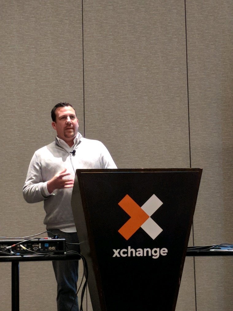 Summit7Systems's tweet photo. @SharePointAU and @jasonmbatchelor talking lessons learned and successes of partnership at #Nintex #xchange #NINX18. Very thankful to work with the extremely talented people of #Auburn - taking #workflowfurther and pushing @SharePoint to the next level in Higher Ed. https://t.co/afEo7NDc6k