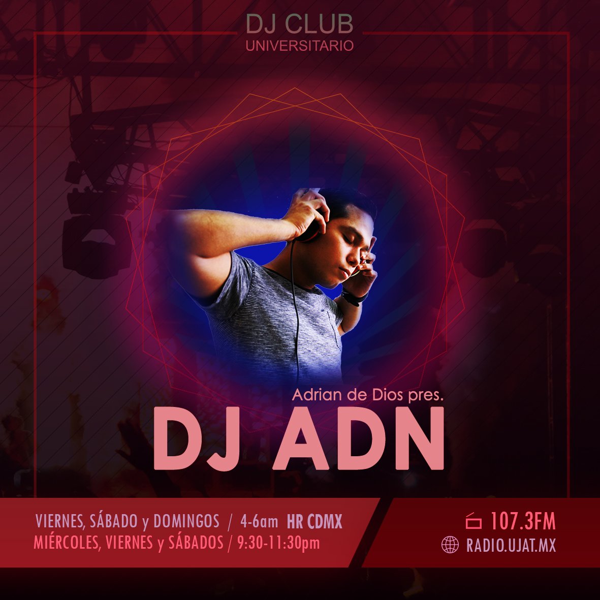 maldonado__76's tweet photo. Prendete !!! de Adrenalina despidiendo a #FebreroLoco en @DjClub_UJAT, de 22:00 hrs a 23:00 hrs. ๐ง Escuchando Un sett del DJ ADN @adrian_dsolis por @RADIO_UJAT107.3 FM Voz universitaria #TalentoNacional #Trance #liveAc #UpliftingTrance #VocalTrance #Rave #VuelveALoBasico ๐ฑ๐ป https://t.co/f0gftwoDmf