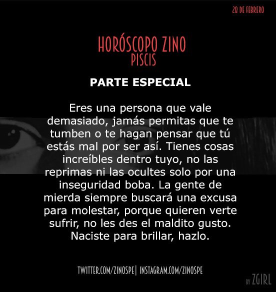zinos__'s tweet photo. El sensible, increíble y amoroso... PISCIS!!
#HoróscopoZino #Piscis 
Parte I, II y ESPECIAL. https://t.co/3fVvi6mGbt