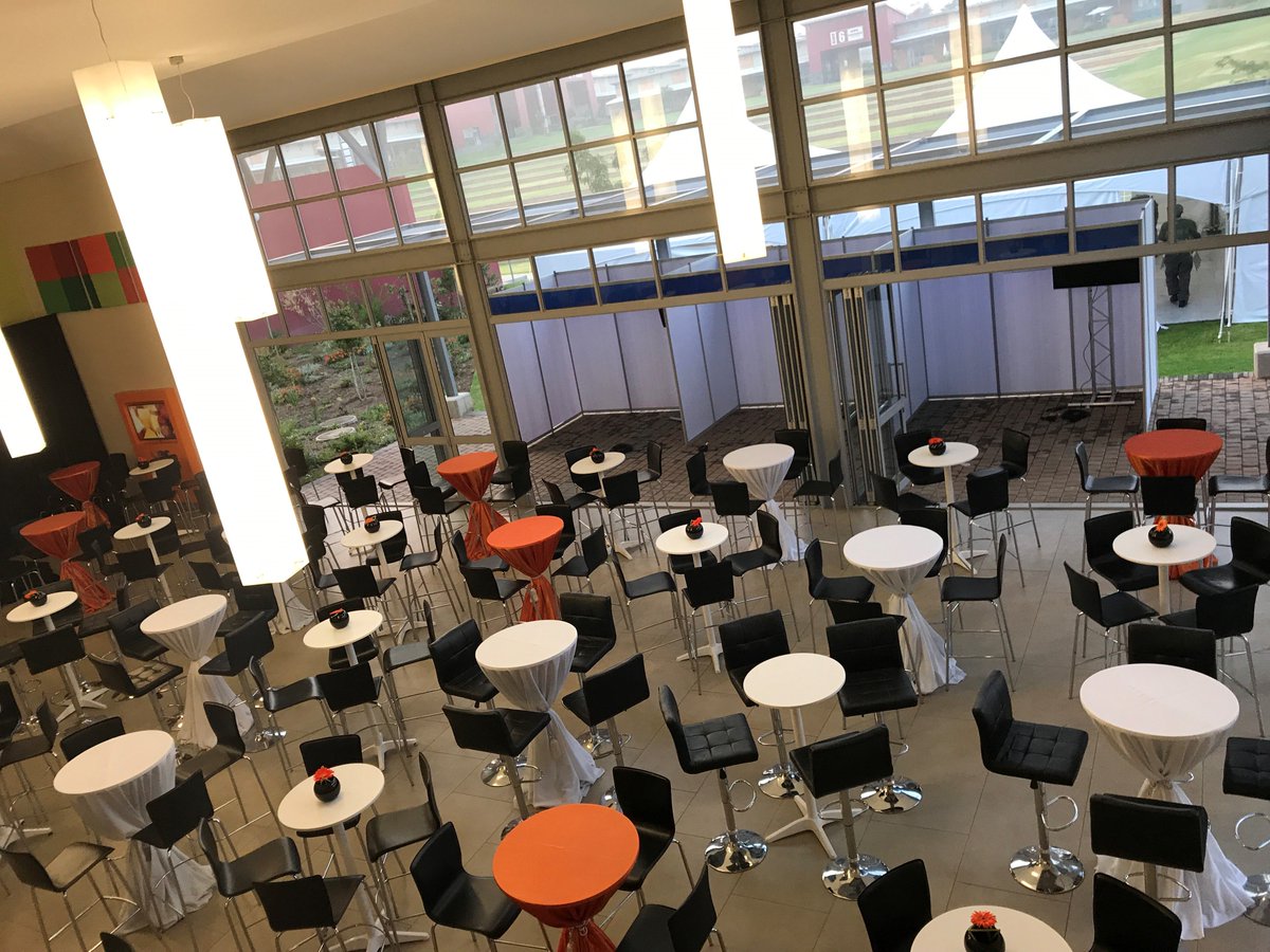 RiversandsHub's tweet photo. The day has arrived #ECDIconference2018 - Setup almost done. We're proud hosting this big event here @RiversandsVenue #JointAction #RelevantSolutions #RealChange https://t.co/6lY3HxUaWi