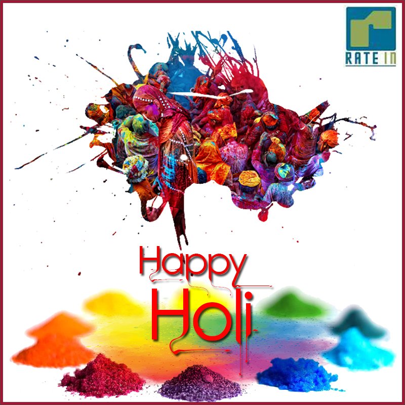 RateinIndia's tweet photo. #HappyHoli https://t.co/dTZ5Hptlge