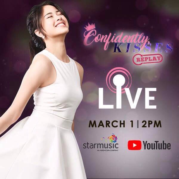 StarMusicPH's tweet photo. Watch the replay of Confidently Kisses today, 2PM on our YouTube channel! #ConfidentlyKissesReplay 

https://t.co/vG46ezNhqS

@delavinkisses https://t.co/J7ED59kzeT