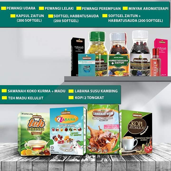 FadhlullahIsma1's tweet photo. Sejak Okt 2014,  Sawanah Wow telah berada dipasaran dengan 11 produknya yang telah digunakan oleh ribuan pengguna. 

https://t.co/tVi7fzNeeY https://t.co/hdSnoEqWs8