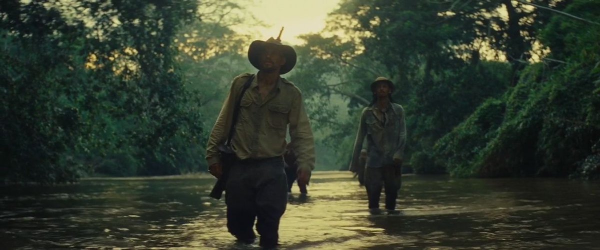 #6 of my #ScreenflowersOf2017 is #TheLostCityOfZ (2016) by #JamesGray starring #CharlieHunnam #RobertPattinson #SiennaMiller #TomHolland #AngusMacfadyen and #FrancoNero - a fascinating & beautiful inward-focused jungle obsession adventure.