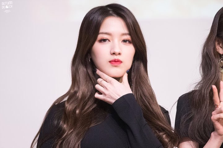 오승희 Singaporefanbase Seunghee Clc S Blackdress Album Daechi Fansign 2 Cr Autumn Duck Clc 오승희 Seunghee