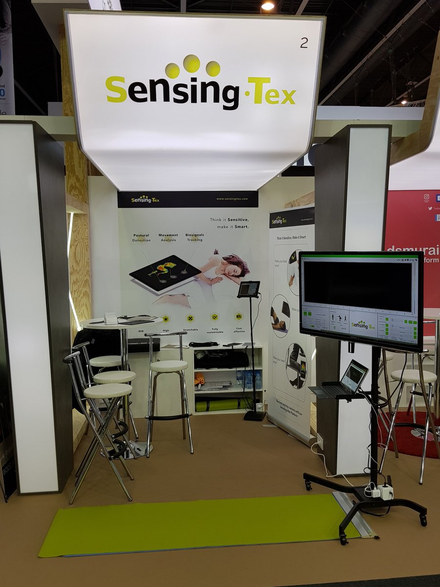 SENSINGTEX's tweet image. Ready for the last day at #MWC2018 You are still on time to see our #sensingmatplatform at hall 8.1 #pressumapping #sensors