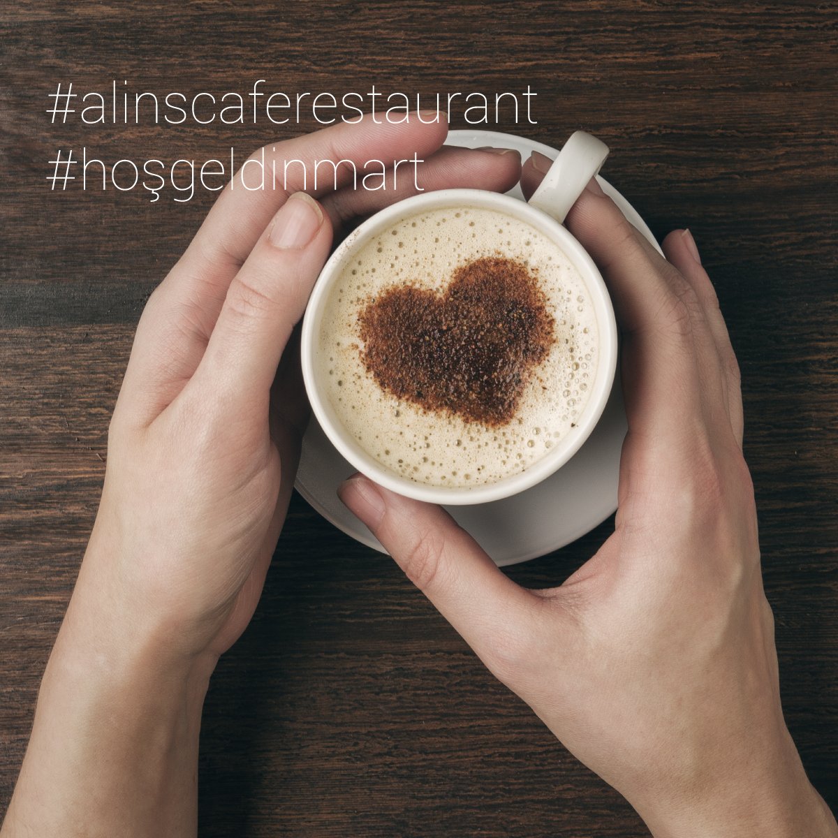 Bu mart çok güzel olacak! #alinscaferestaurant #hoşgeldinmart