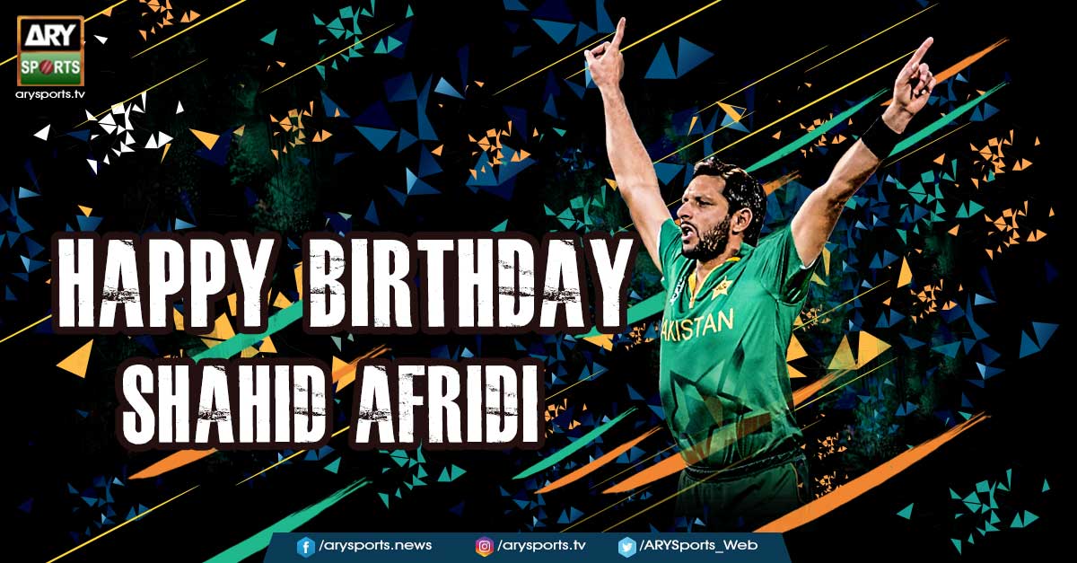 Happy Birthday, Shahid Afridi 