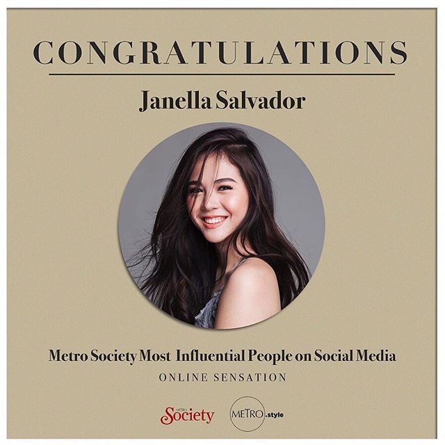 starmagicphils's tweet photo. Congrats to Janella Salvador for making it to @MetrodotStyle x #MetroSocietyMostInfluential Online Sensations. Catch the following reveals on https://t.co/1F9AJ1eewl https://t.co/47lQvWpvYu https://t.co/gcKuWeQY4E