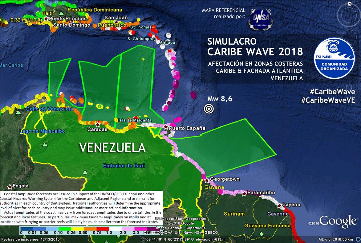onsavenezuela's tweet photo. #ONSAnews | #ONSAtips ¿Qué hacer ante una Alerta de #tsunami? ►https://t.co/hESfEKbxFW #CaribeWave #CaribeWaveVE #15M 2018 #Mapa #Venezuela #Simulacro #Tsunami #YoSoyMultiplicador https://t.co/IhHLttnwty