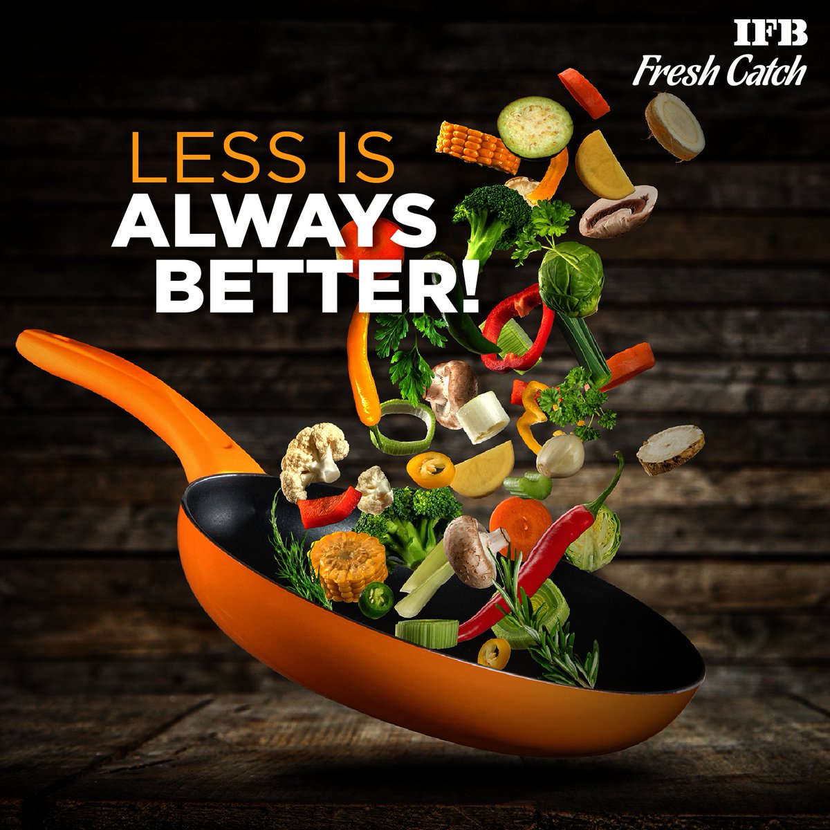 IFB_FreshCatch's tweet photo. Don't overcrowd the pan when you're sautéing — it'll make your food steam instead. Stay tuned to our page for more #CookingTips. #KitchenHacks #Tricks https://t.co/wPREQmoGr6