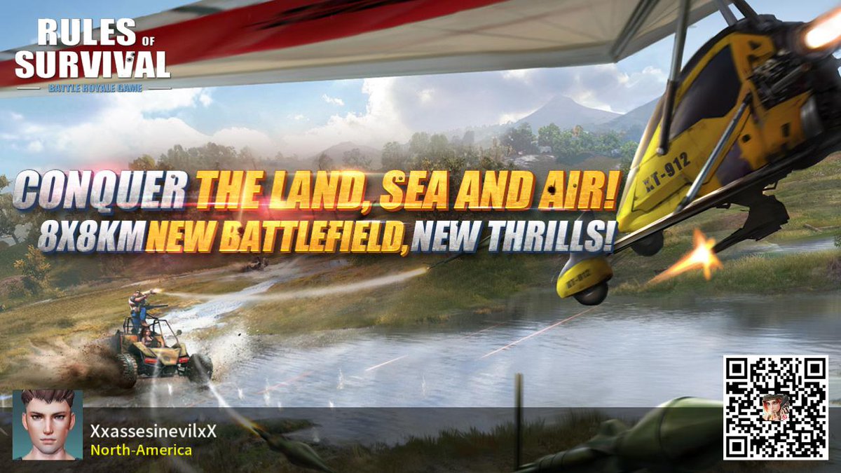 Asscrk's tweet image. #RulesofSurvival