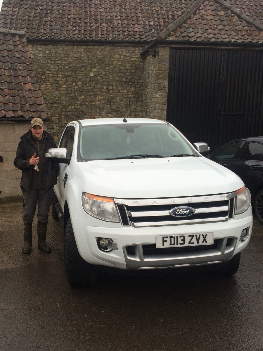 Oliver from Thornbury receiving his new Ford Ranger. Enjoy the new truck and thank you for the business! #Vans365