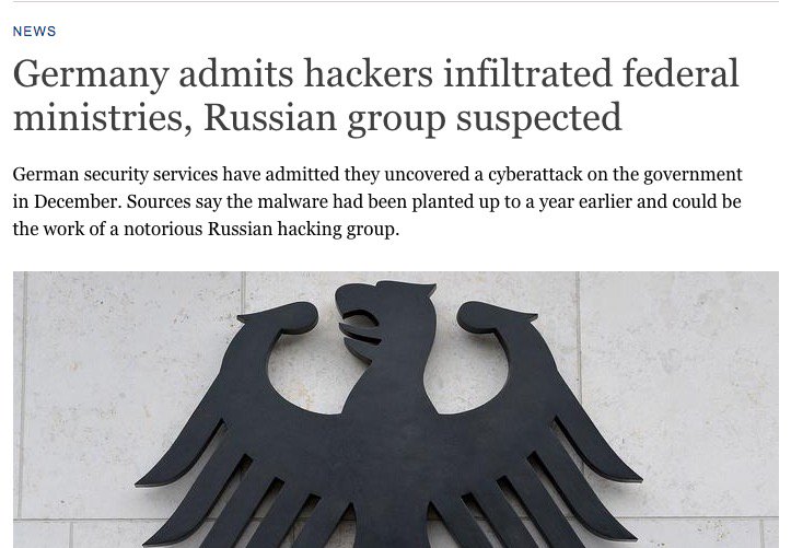 JulianRoepcke's tweet photo. For the wider picture.
The #AAhack is neither "isolated" nor "unique".
It is the latest evidence for a widespread #Russian cyber offensive, going on against Europe.
#PutinAtWar https://t.co/NoKbiBMPuz