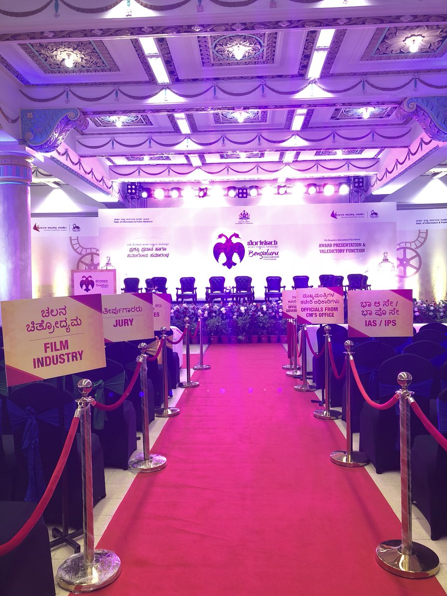 phase1xperience's tweet photo. After 7 exciting days of world cinemas across different theatres in #Bengaluru, we are all set for the closing ceremony of @BIFFESBLR #vidhanasoudha #awards #worldcinema #karnataka #phase1experiences https://t.co/dabXSsUnAV