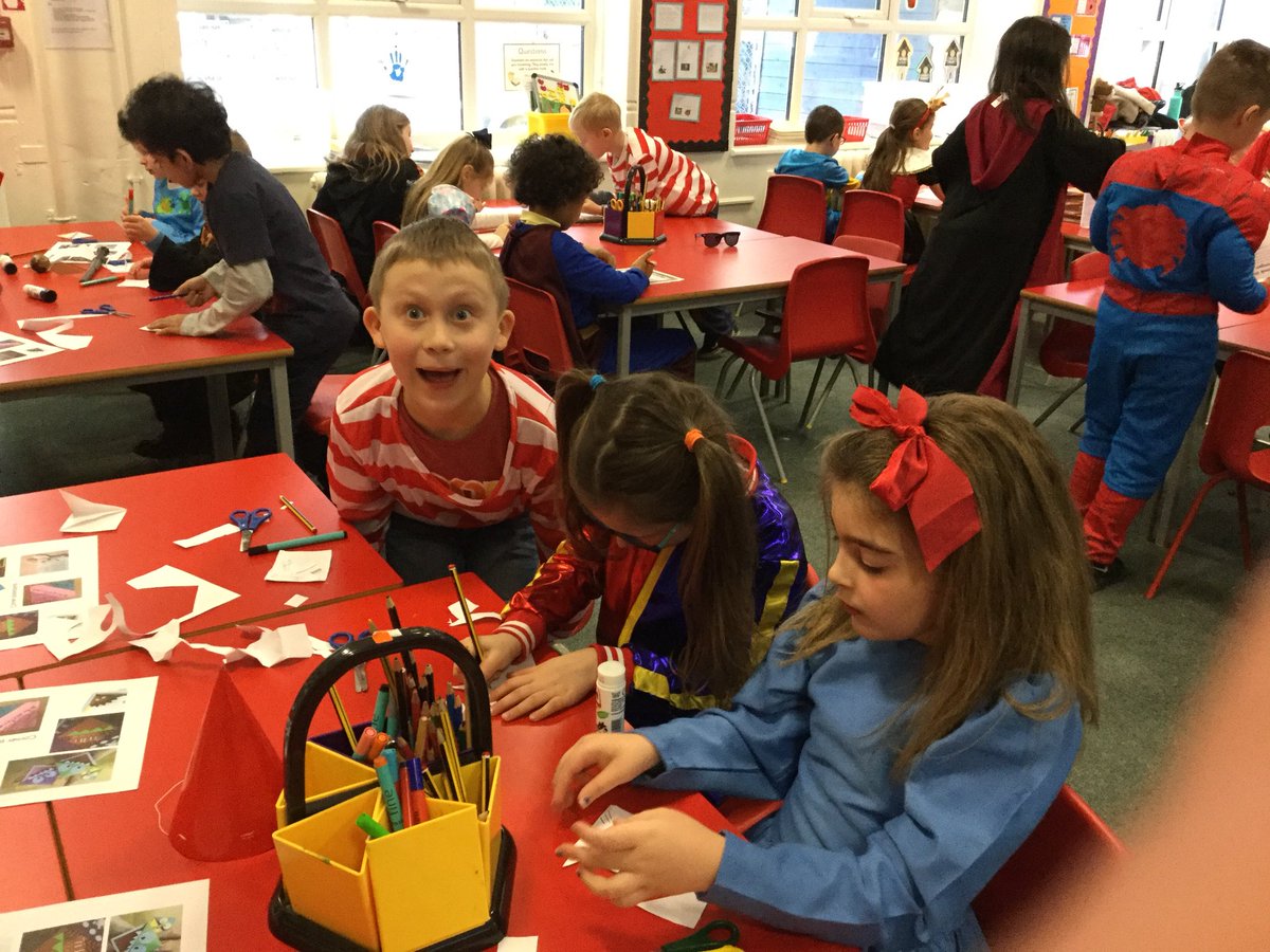 firsprimarysale's tweet photo. #Year2LT Enjoying a variety of World Book Day Activities#bookmarks#wordsearches# factfiles#scavengerhunt https://t.co/q2trDSmzlH