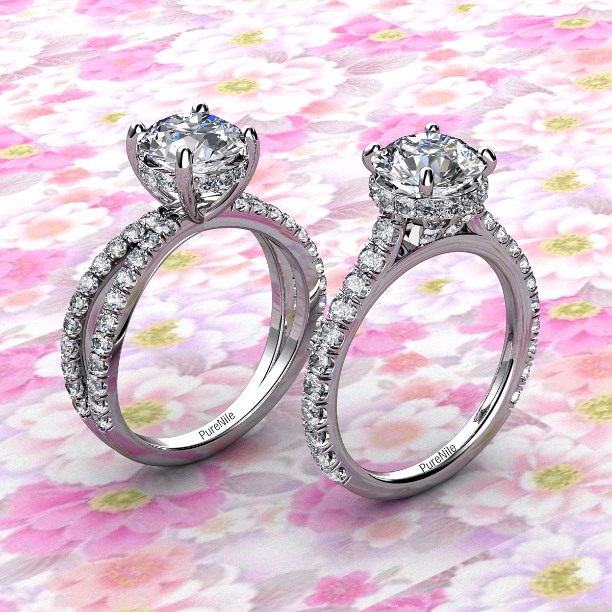 Pure_Nile's tweet photo. This stunning accent diamond engagement ring crafted in 14k white gold. Available in white gold, yellow gold, rose gold and platinum.
Item no #R423 & #R270
#purenile #gorgeous #round #diamond #ring #engagementring #wedding #whitegold #natural #luxury #womens #womensfashion https://t.co/sSdpwAcI6Y