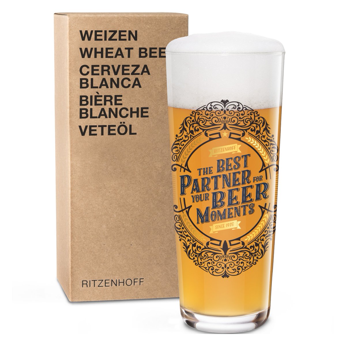 Acaba de llegar al estudio nuestro último diseño para RITZENHOFF dentro de su linea de cerveza blanca. Nos tomaremos una para celebrarlo!
--
Our latest design "Wheat beer" for RITZENHOFF has just arrived at the studio. We drink one to celebrate!